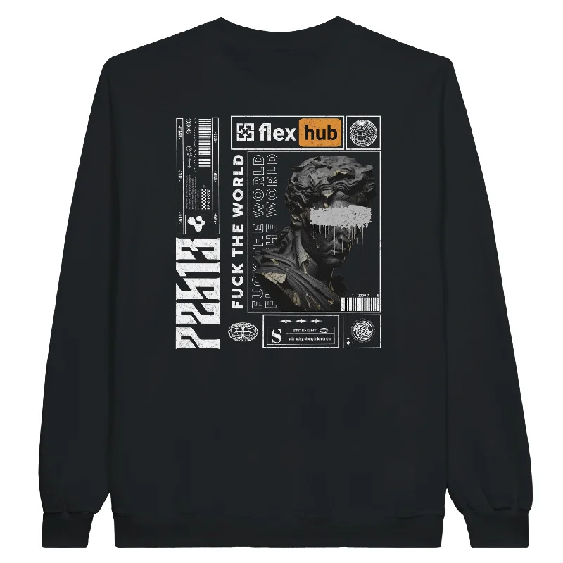 Flex Hub Unisex Crewneck Sweatshirt