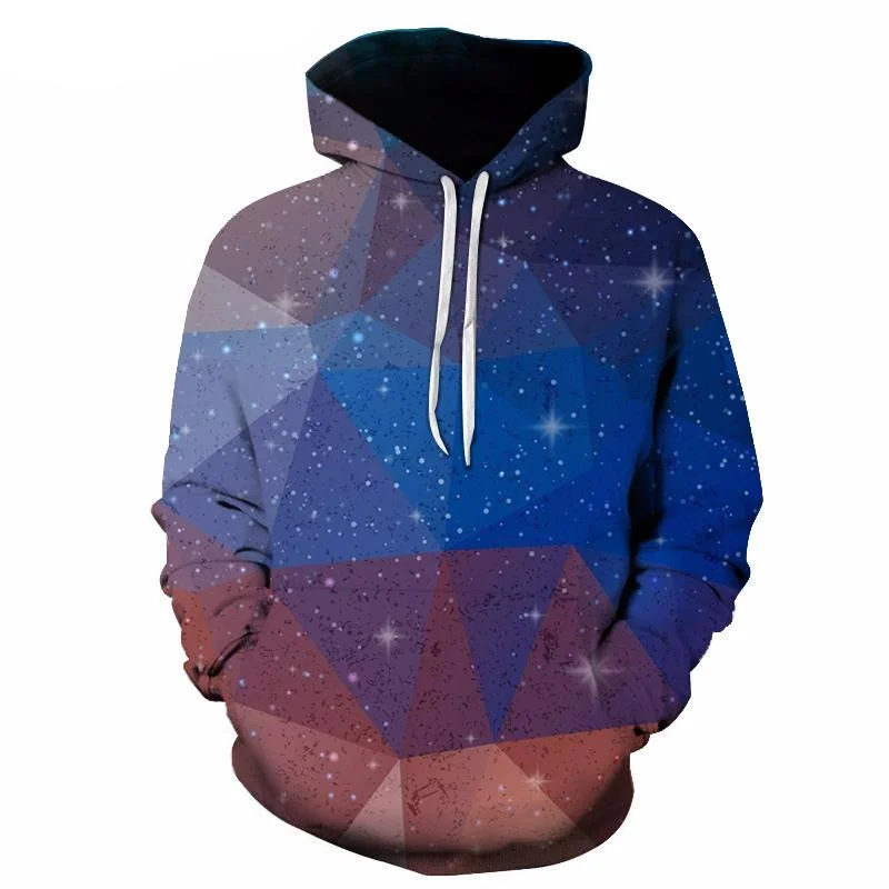 Geometric Space Art Hoodie