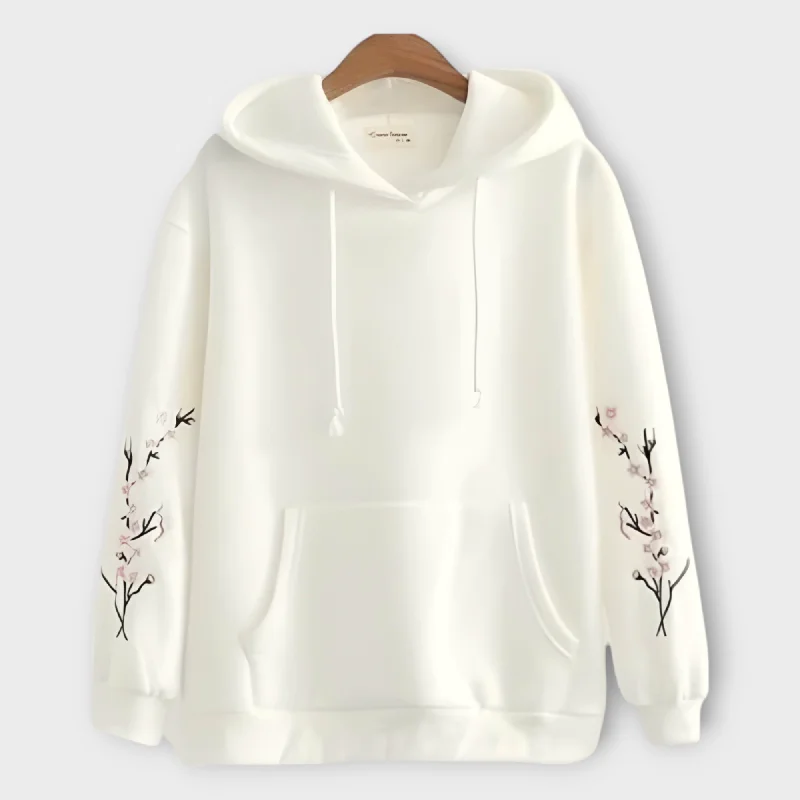 Winter White Hoodie For Womens