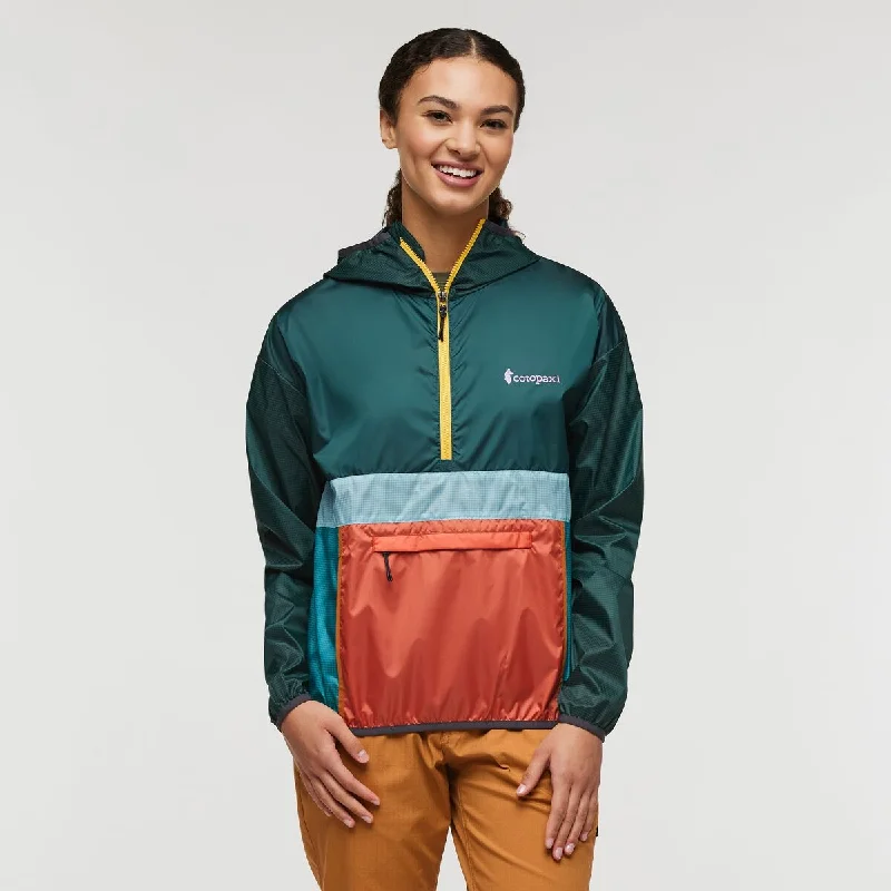 Teca Half-Zip Windbreaker - Womens