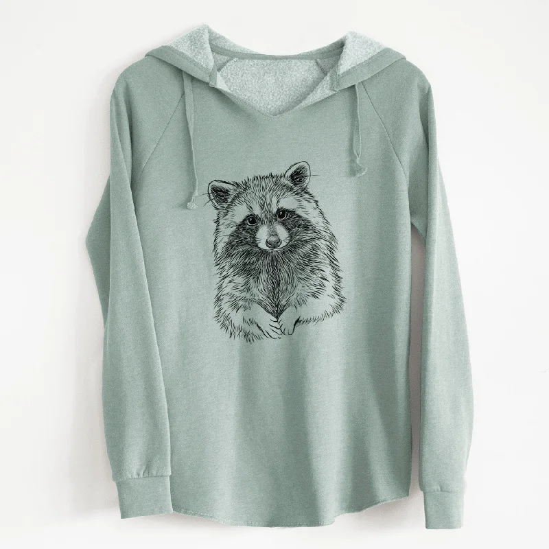 Raccoon - Procyon lotor - Cali Wave Hooded Sweatshirt