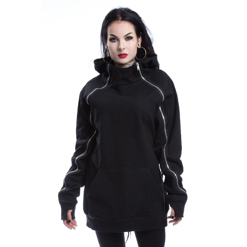 PEARL HOOD - BLACK