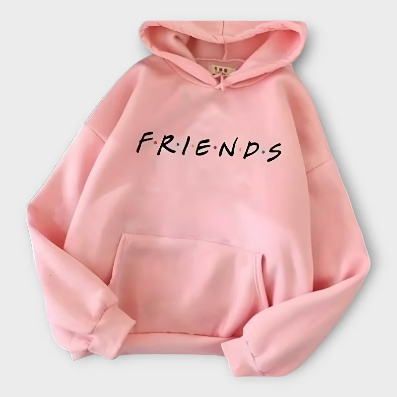 Winter Pink Hoodie For Womens