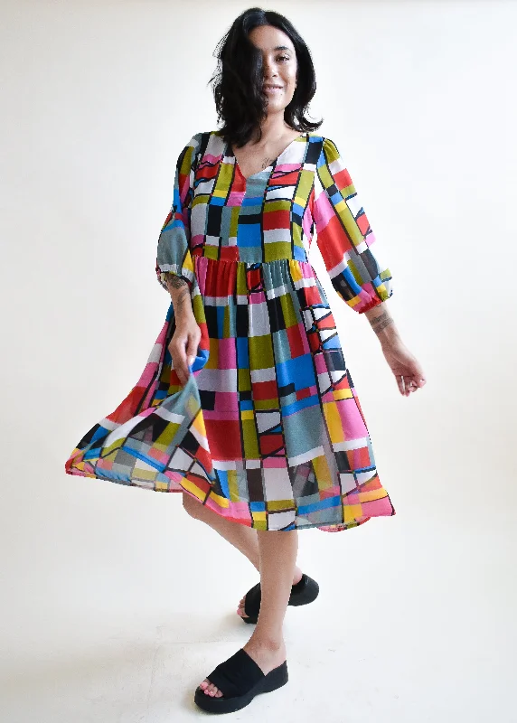 Monique Dress in Bauhaus