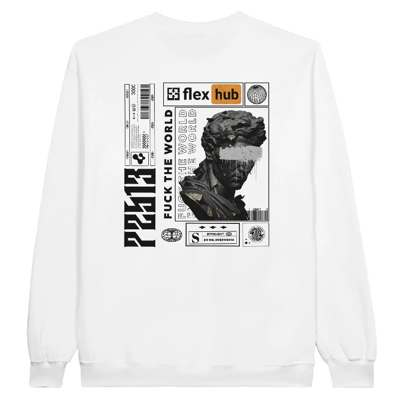 Flex Hub Unisex Crewneck Sweatshirt