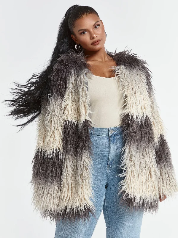 Leticia Faux Fur Coat