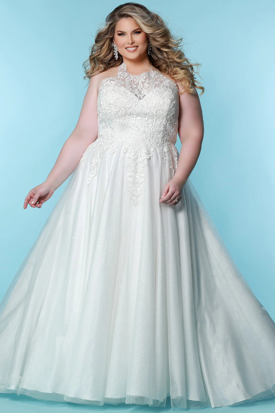 Sydneys Closet SC5284 Roxanne Ivory Bridal Dress