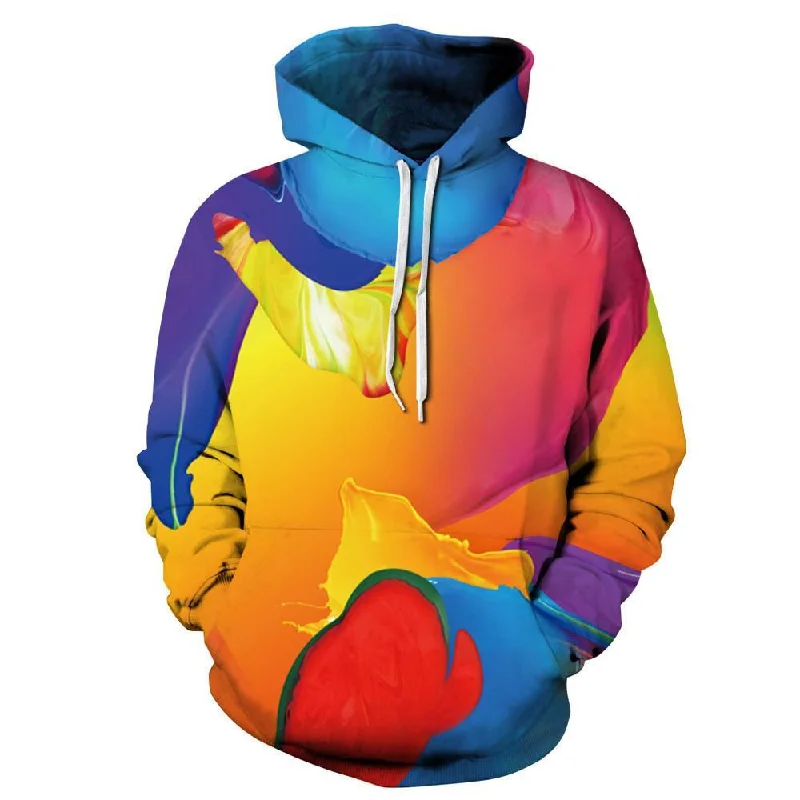 Paint Waves Hoodie