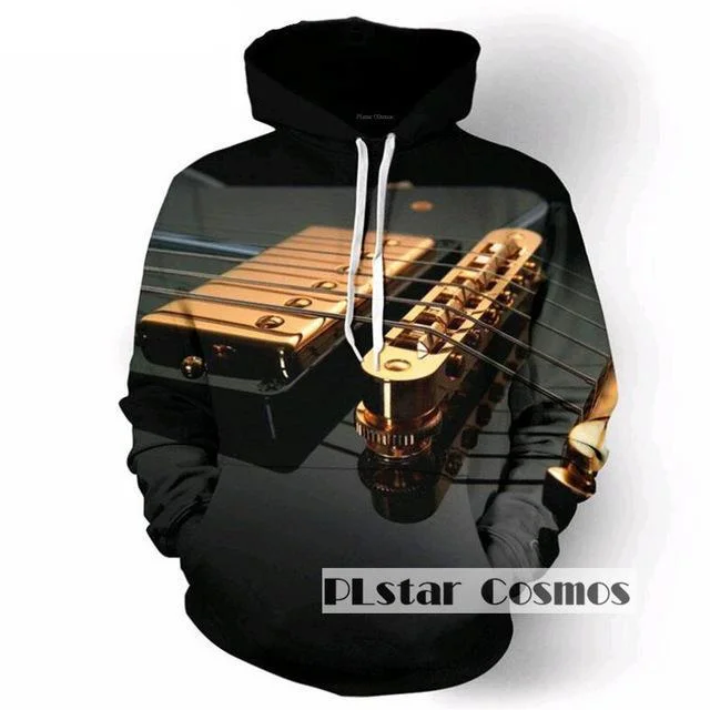 Electric Guitar Strings Hoodie