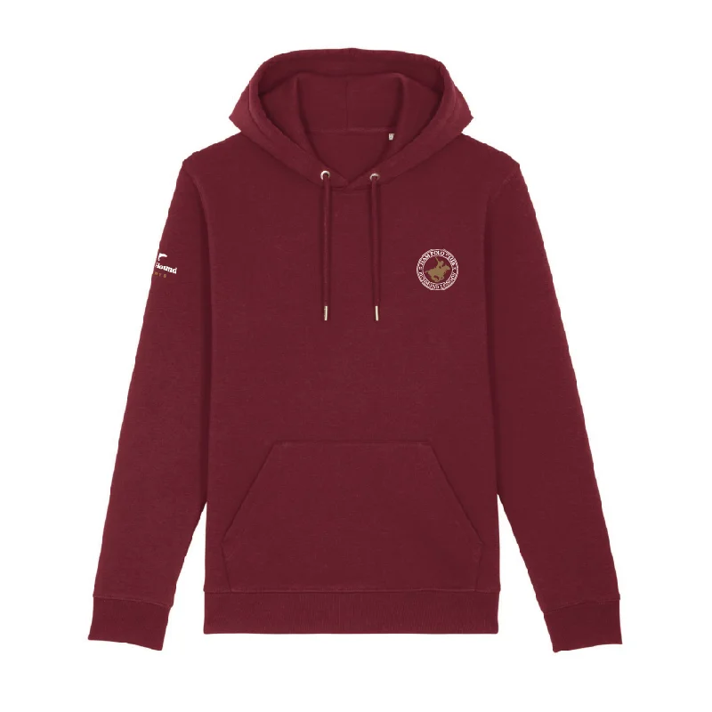 Ham Polo Burgundy Hoodie