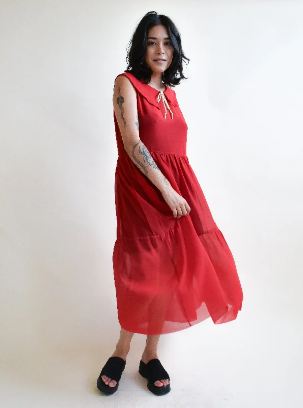 Tabitha Dress in Paprika