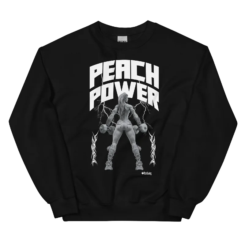 Peach Power Unisex Sweatshirt