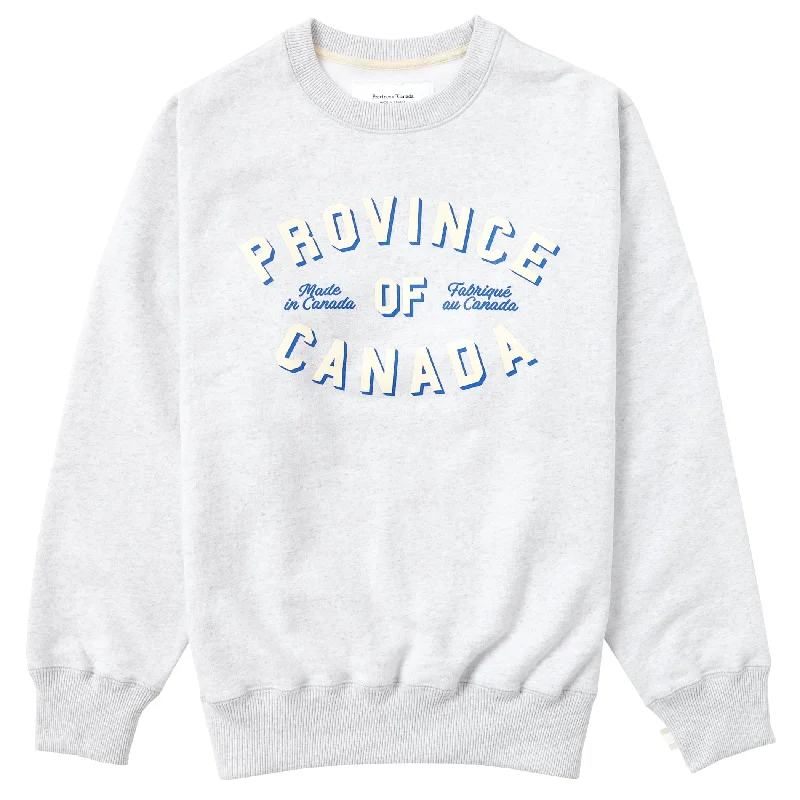 Classic Logo Fleece Sweatshirt Cloud - Unisex