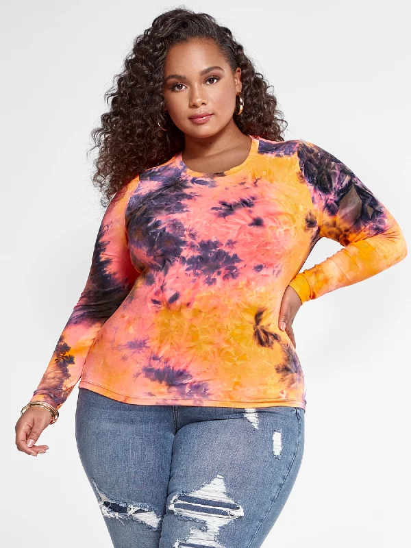 Adira Crewneck Tie Dye T-Shirt