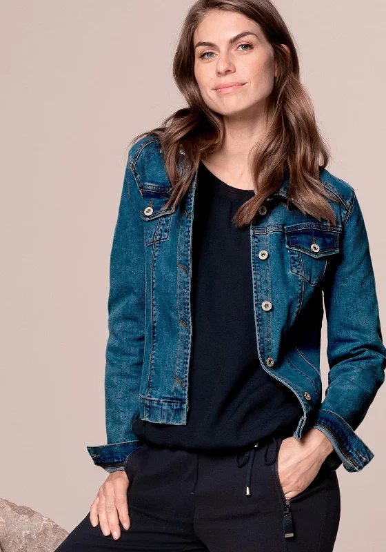 Bianca Tatja Denim Jacket, Medium Blue