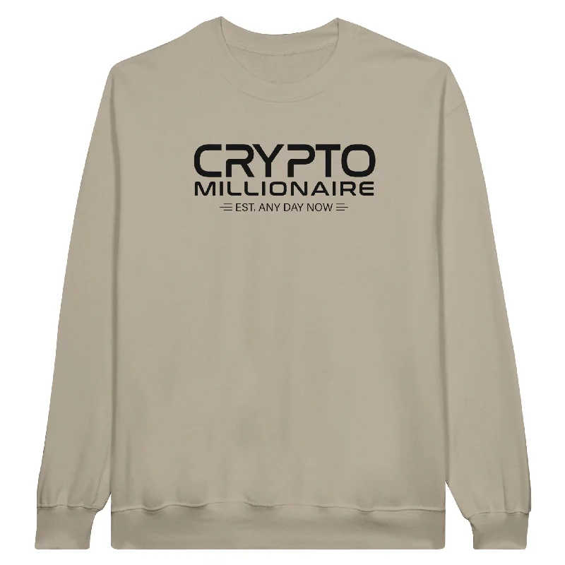 Crypto Millionaire Unisex Crewneck Sweatshirt